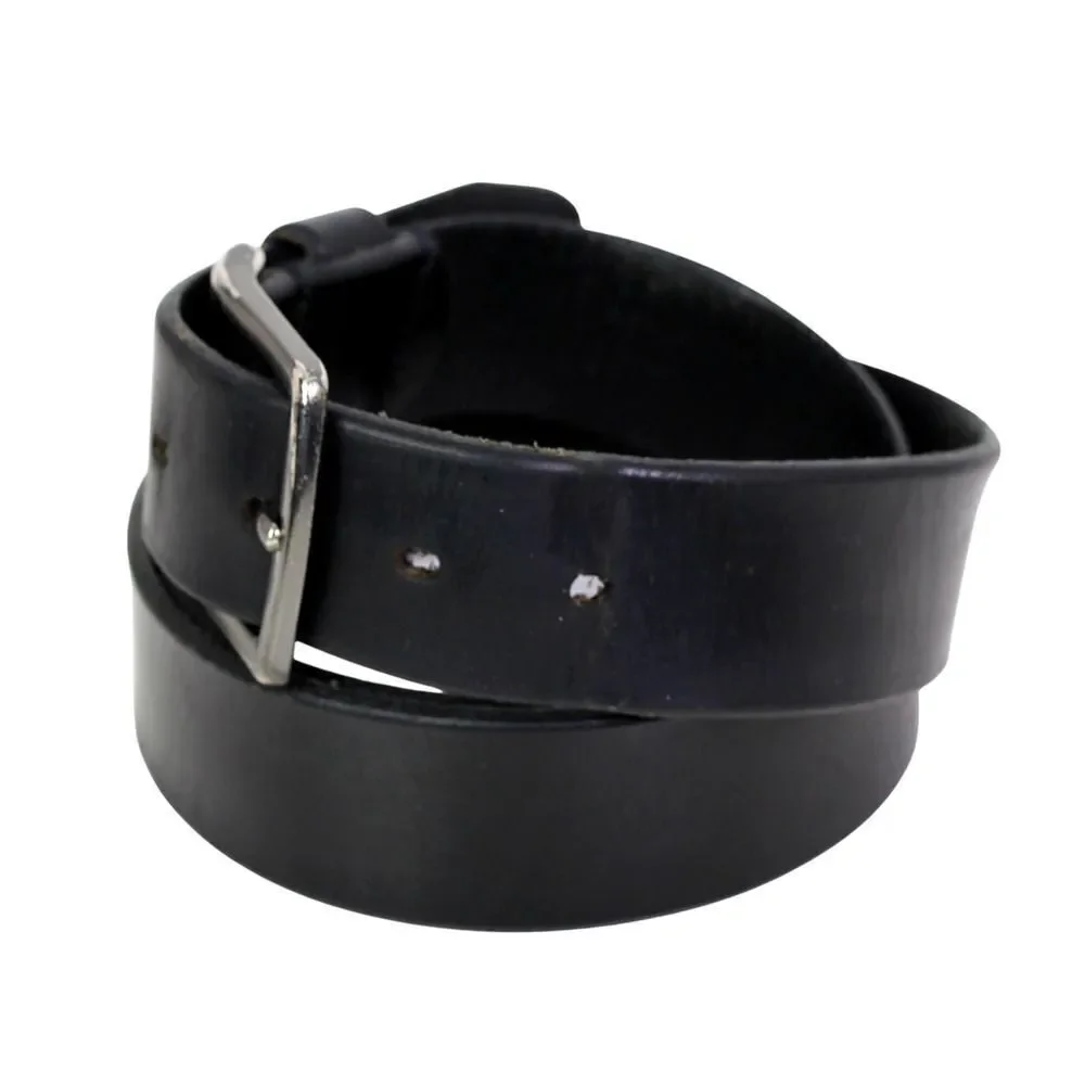 Levi's SADDLE BLACK GENUINE LEATHER 1 3/8
